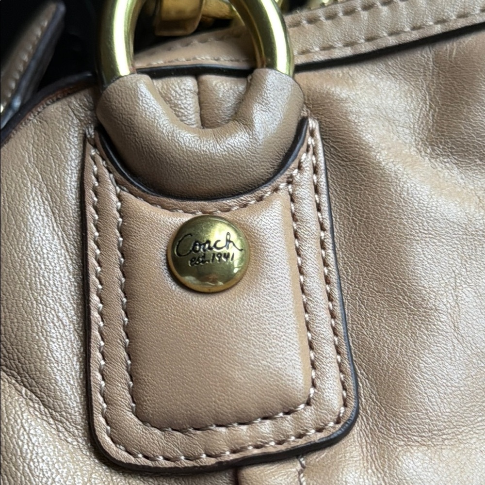 Coach Vintage Leather Satchel Bag in Caramel - Picture 16 of 16
